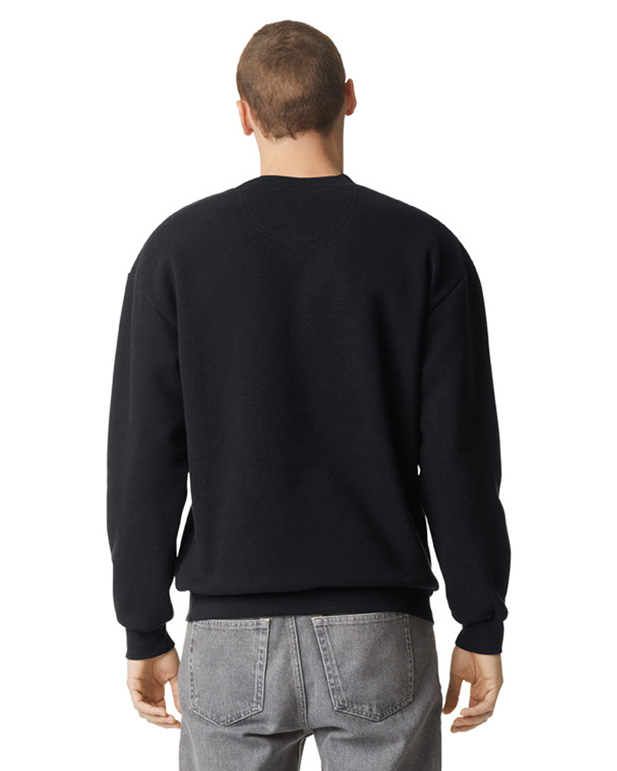 American Apparel Men's Fleece Crewneck Sweatshirt American Apparel