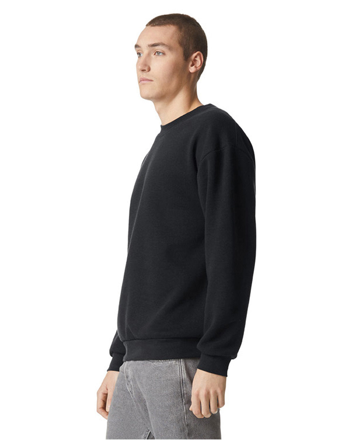 American Apparel Men's Fleece Crewneck Sweatshirt American Apparel