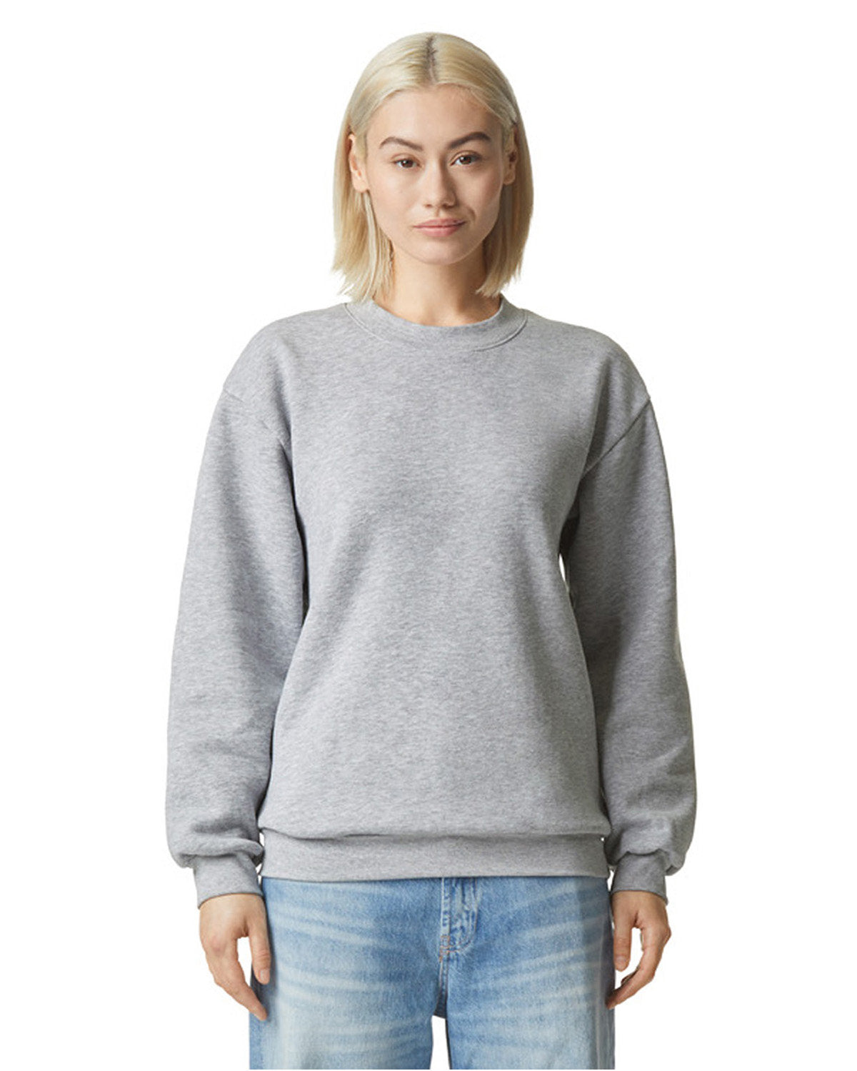 American Apparel Men's Fleece Crewneck Sweatshirt American Apparel