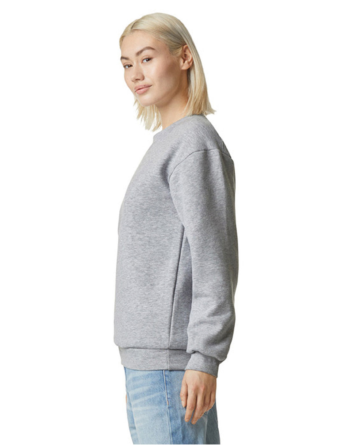American Apparel Men's Fleece Crewneck Sweatshirt American Apparel