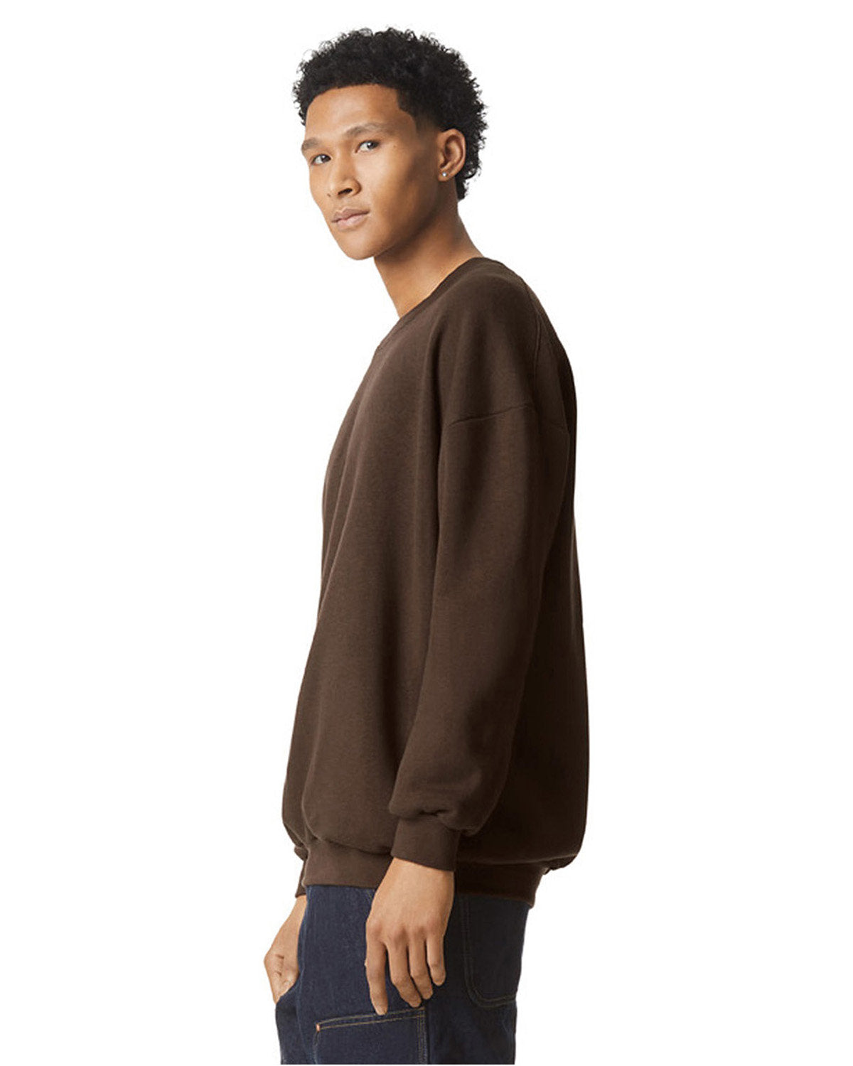 American Apparel Men's Fleece Crewneck Sweatshirt American Apparel