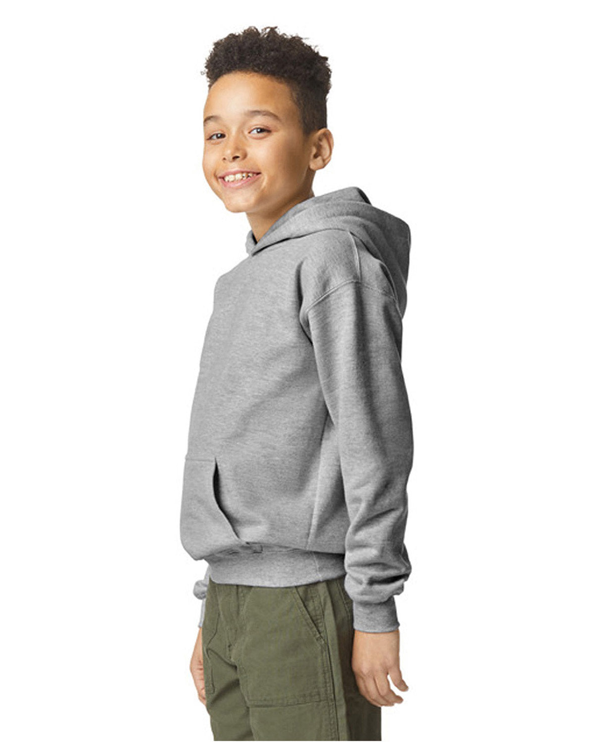 Gildan Youth Softstyle Fleece Hooded Sweatshirt Gildan