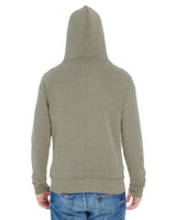 J. America Unisex Triblend Full-Zip Hooded Sweatshirt 4249-2