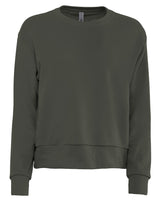 Next Level Apparel Women's Laguna Sueded Sweatshirt Next Level Apparel