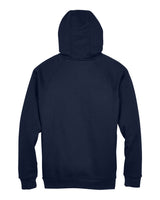 UltraClub Men's Rugged Wear Thermal-Lined Full-Zip Fleece Hooded Sweatshirt UltraClub