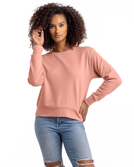 Next Level Apparel Women's Laguna Sueded Sweatshirt Next Level Apparel