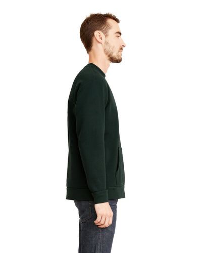 Next Level Men's Santa Cruz Pocket Sweatshirt