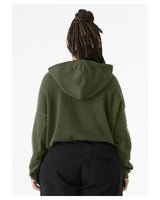 BELLA + CANVAS Women's Sponge Fleece Cinched Bottom Hoodie