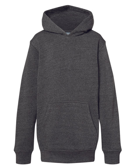J. America Youth Triblend Fleece Hooded Sweatshirt J. America