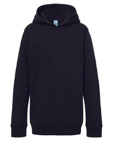 J. America Youth Triblend Fleece Hooded Sweatshirt