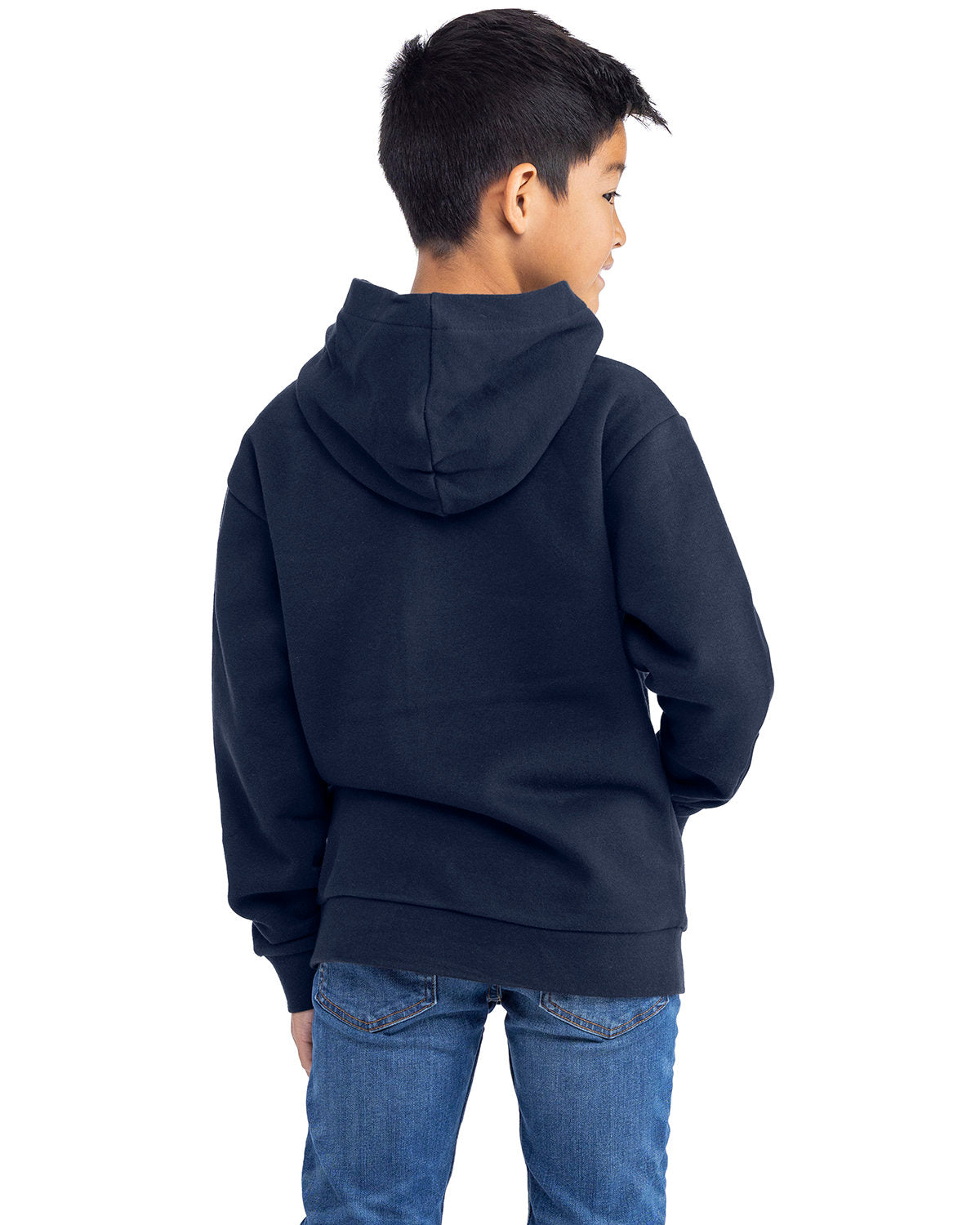 Next Level Apparel Youth Fleece Pullover Hooded Sweatshirt Next Level