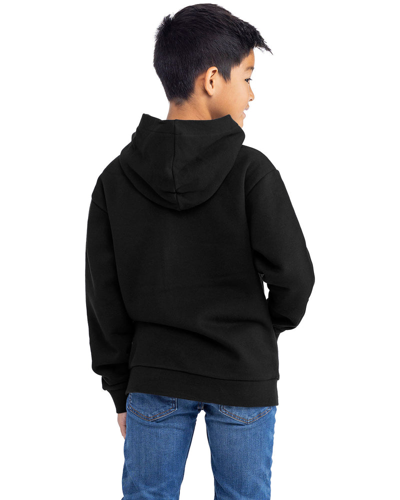 Next Level Apparel Youth Fleece Pullover Hooded Sweatshirt