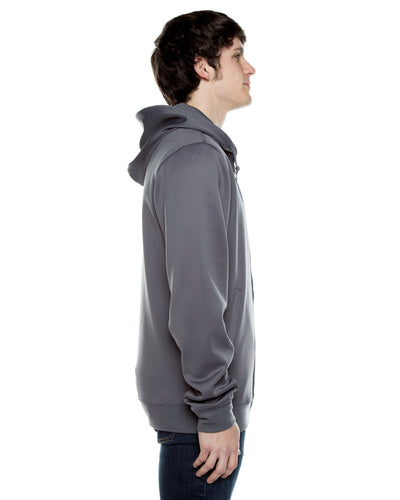 Beimar Unisex Air Layer Tech Full-Zip Hooded Sweatshirt