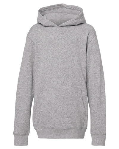 J. America Youth Triblend Fleece Hooded Sweatshirt