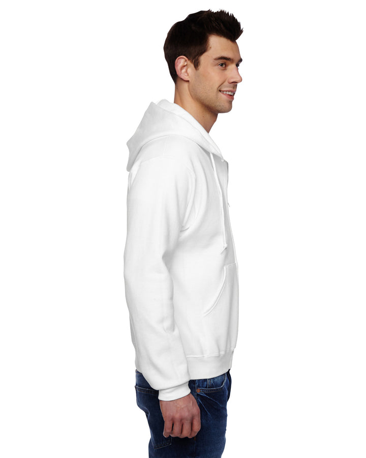 JERZEES Men's Super Sweats NuBlendÂ® Full-Zip Hooded Sweatshirt JERZEES