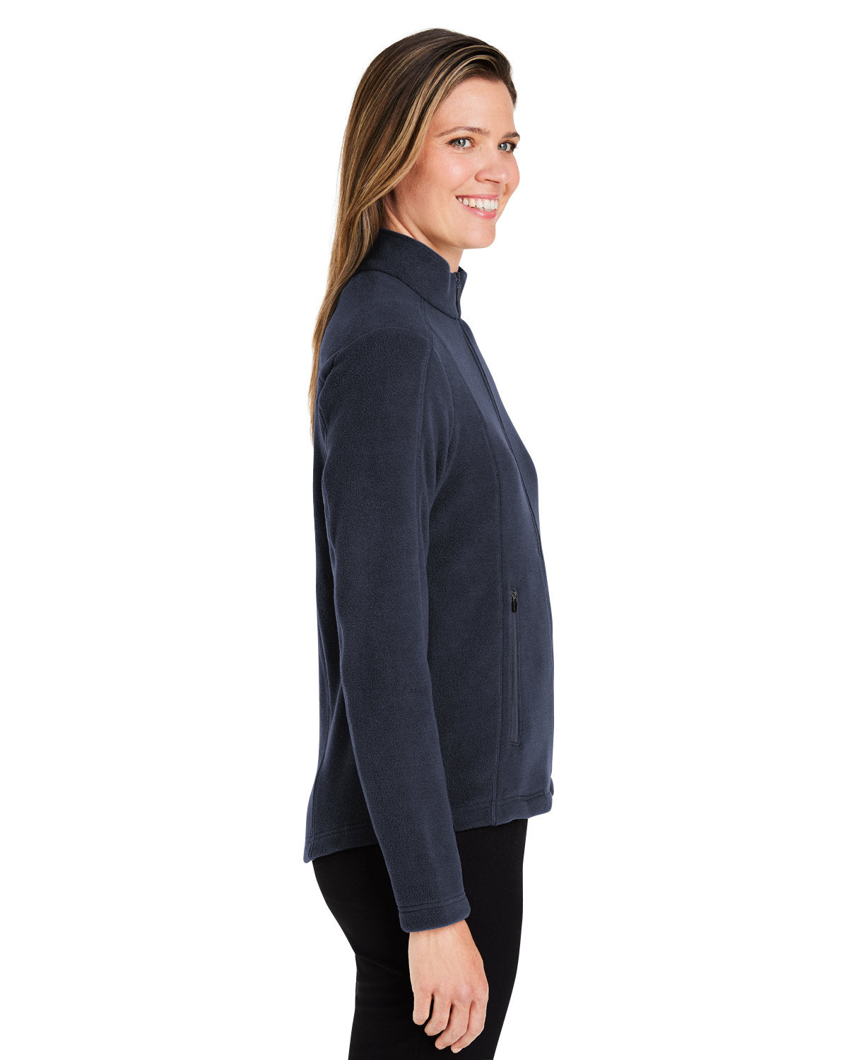 Devon & Jones Ladies' CrownLux Performance™ Fleece Full-Zip Devon & Jones