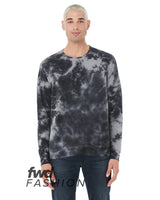 BELLA + CANVAS FWD Fashion Unisex Tie-Dye Pullover Sweatshirt