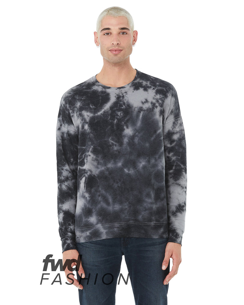 Bella + Canvas FWD Fashion Unisex Tie-Dye Pullover Sweatshirt