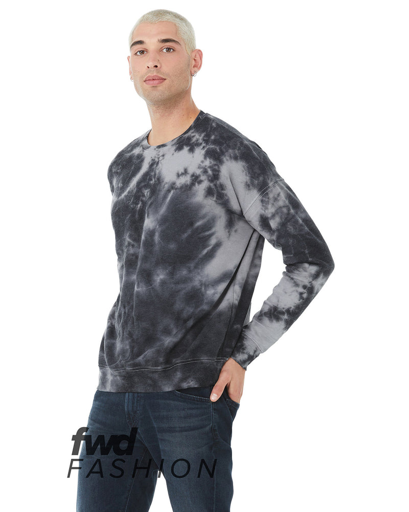 Bella + Canvas FWD Fashion Unisex Tie-Dye Pullover Sweatshirt