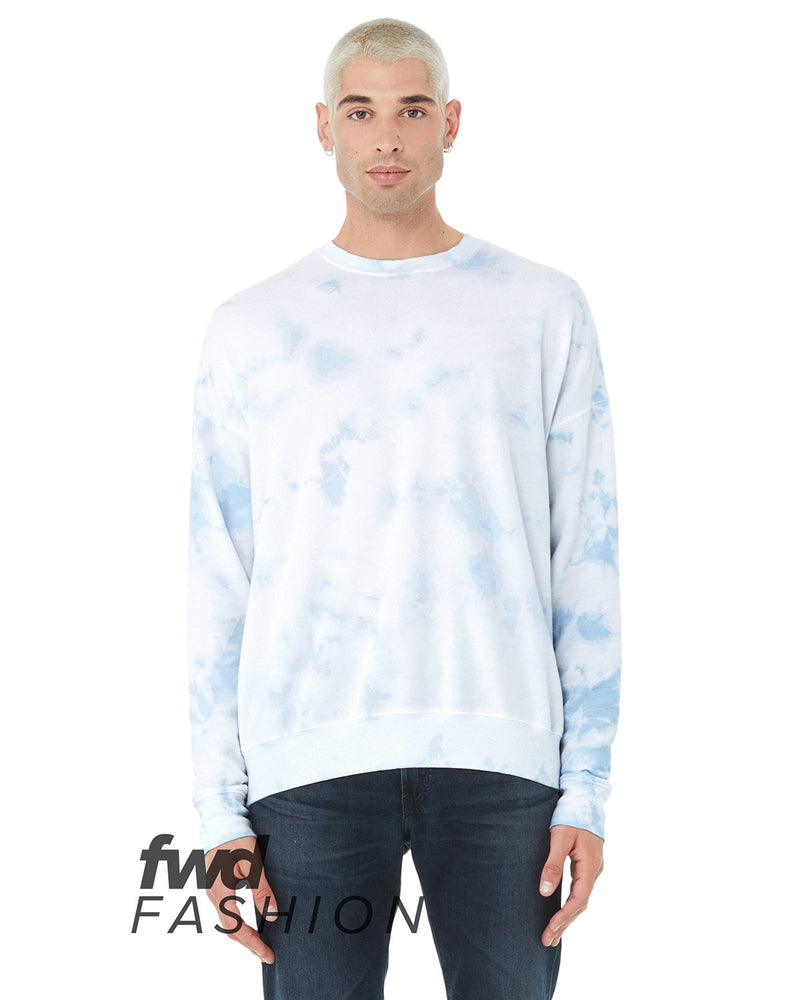 Bella + Canvas FWD Fashion Unisex Tie-Dye Pullover Sweatshirt