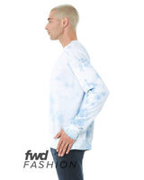BELLA + CANVAS FWD Fashion Unisex Tie-Dye Pullover Sweatshirt