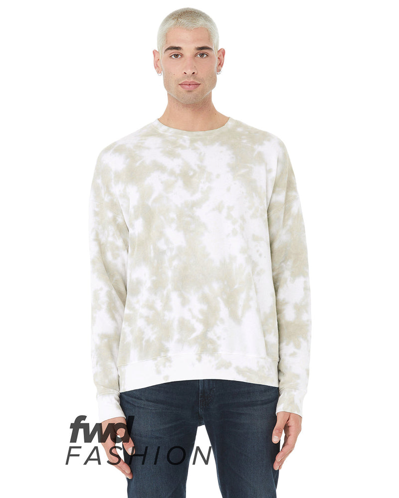 Bella + Canvas FWD Fashion Unisex Tie-Dye Pullover Sweatshirt