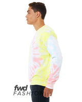 BELLA + CANVAS FWD Fashion Unisex Tie-Dye Pullover Sweatshirt
