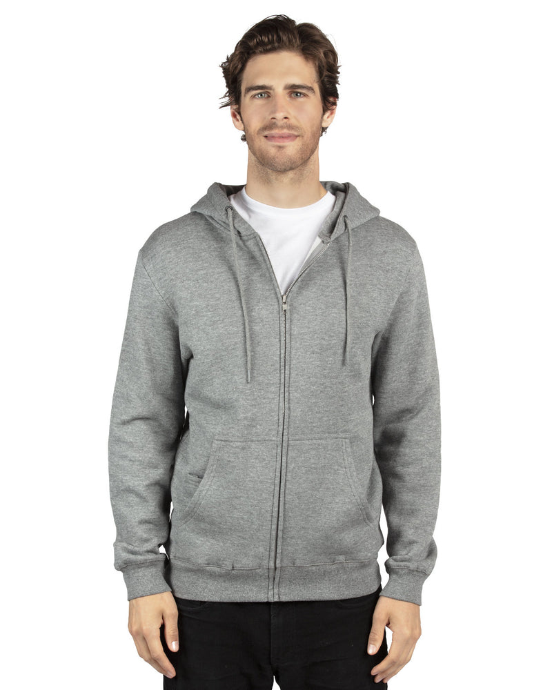 Threadfast Apparel Unisex Ultimate Fleece Full-Zip Hooded Sweatshirt