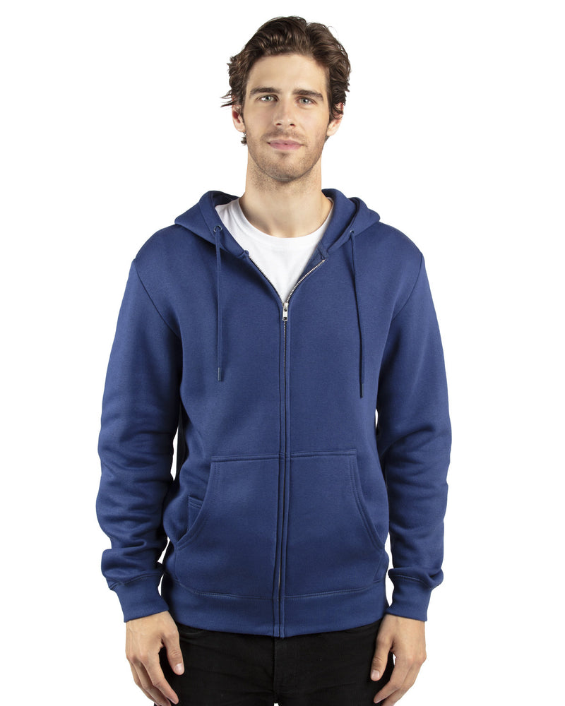 Threadfast Apparel Unisex Ultimate Fleece Full-Zip Hooded Sweatshirt