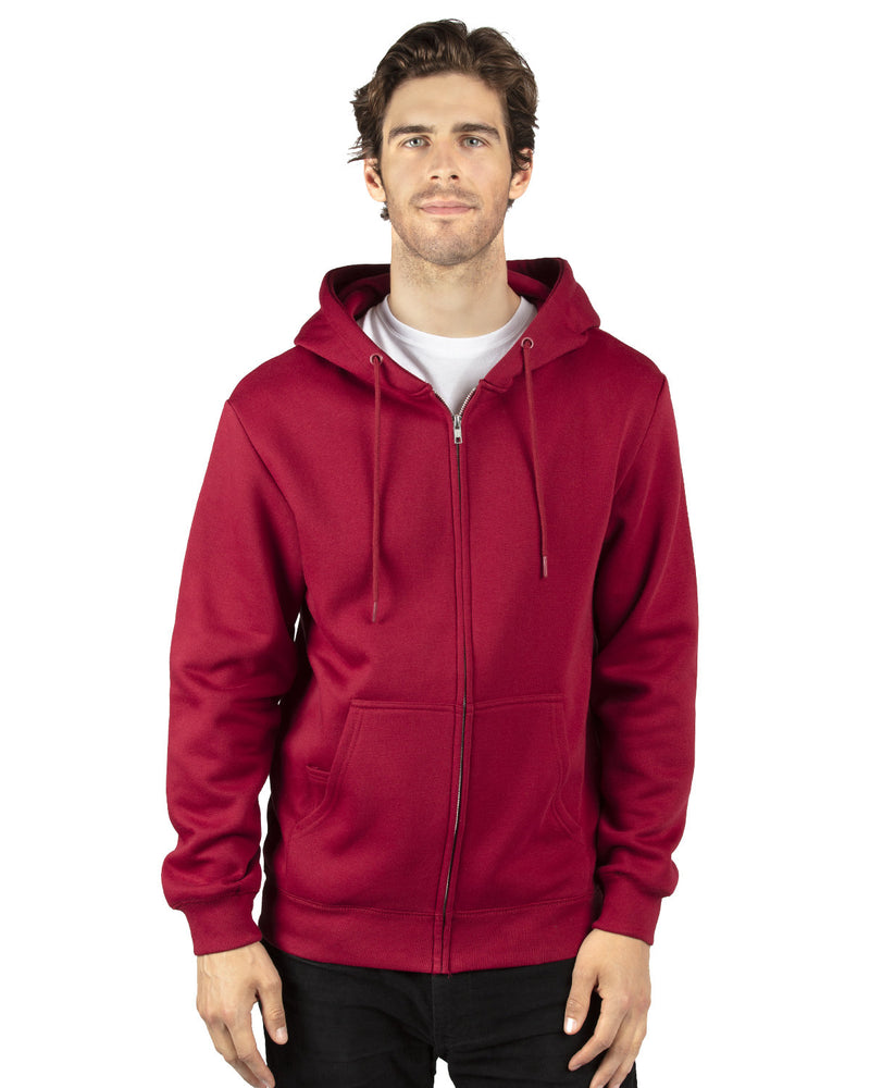 Threadfast Apparel Unisex Ultimate Fleece Full-Zip Hooded Sweatshirt
