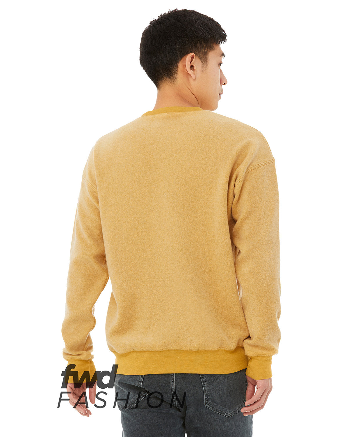 BELLA + CANVAS Men's Sueded Drop Shoulder Sweatshirt