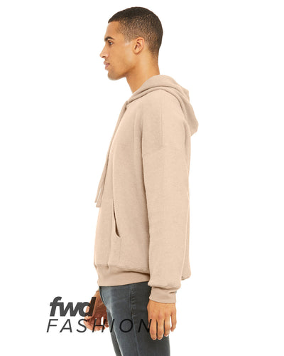 Bella + Canvas Men's FWD Fashion Sueded Fleece Pullover Sweatshirt