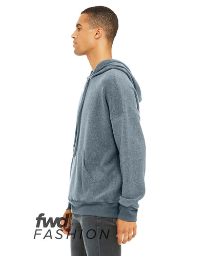 Bella + Canvas Men's FWD Fashion Sueded Fleece Pullover Sweatshirt