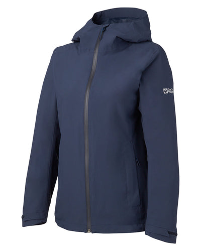 Jack Wolfskin Women's Pack And Go Rain Jacket