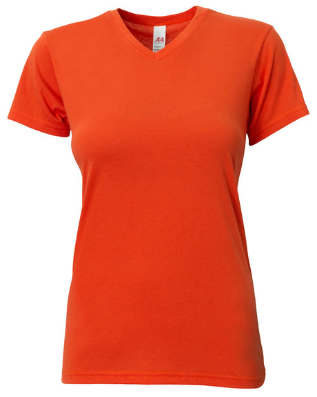 A4 Women's Softek V-Neck T-Shirt A4