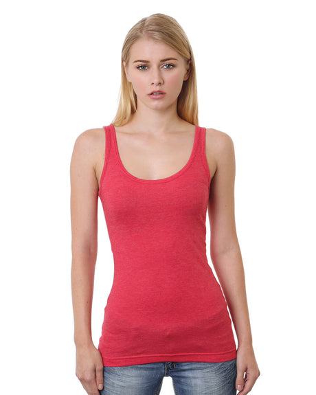 Bayside Junior's 4.2 oz., Fine Jersey Tank Top Bayside