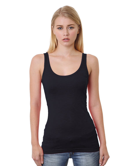 Bayside Junior's 4.2 oz., Fine Jersey Tank Top Bayside