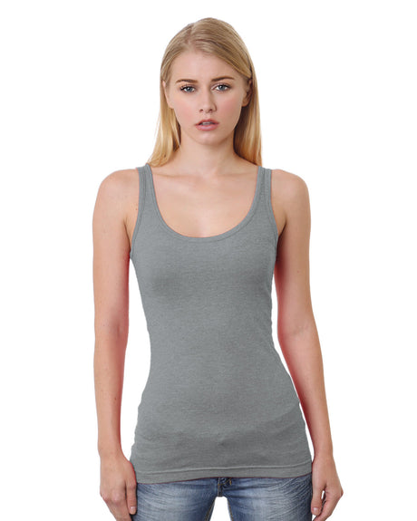 Bayside Junior's 4.2 oz., Fine Jersey Tank Top Bayside