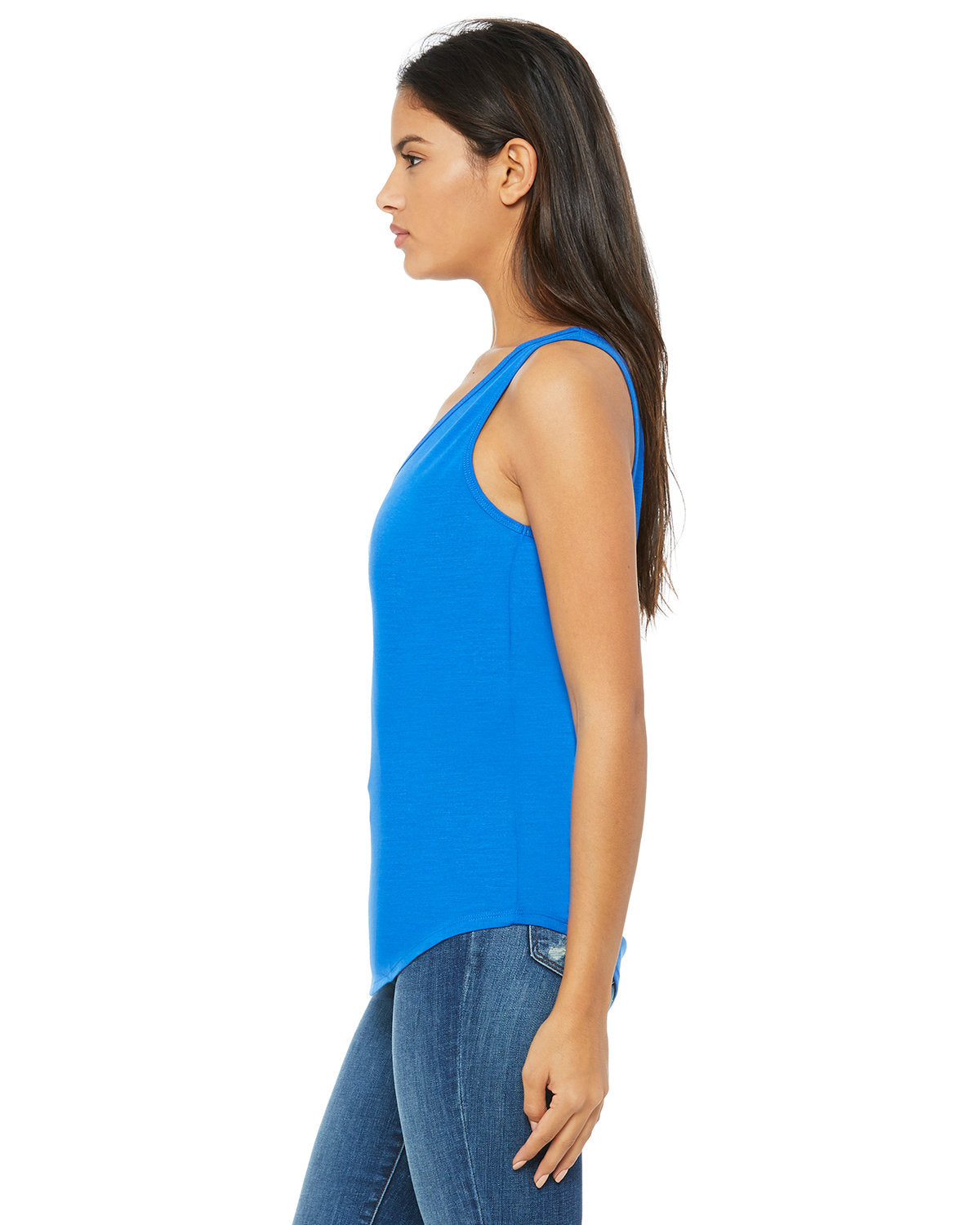 BELLA + CANVAS Ladies' Flowy V-Neck Tank