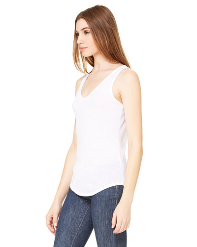 Bella + Canvas Ladies' Flowy V-Neck Tank