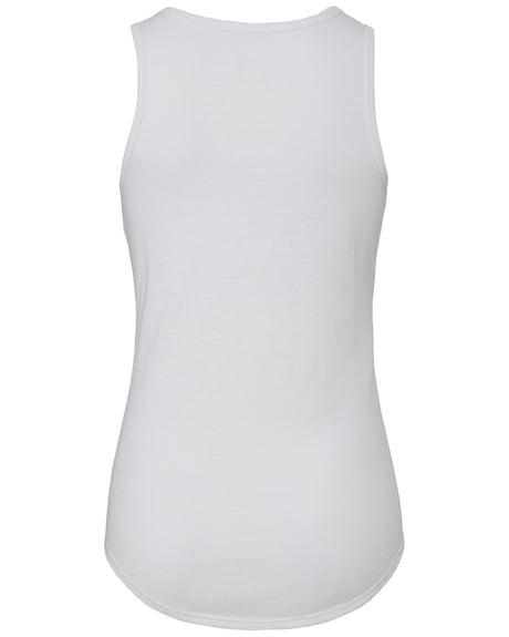 BELLA + CANVAS Ladies' Flowy V-Neck Tank Womens Apparel Shirts & Tops