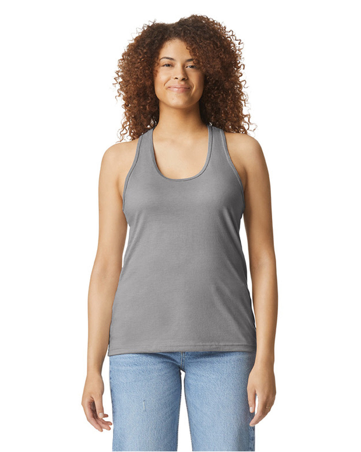Gildan Ladies' Softstyle CVC Racerback Tank Gildan