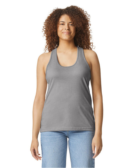 Gildan Ladies' Softstyle CVC Racerback Tank Gildan