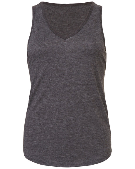 BELLA + CANVAS Ladies' Flowy V-Neck Tank Womens Apparel Shirts & Tops