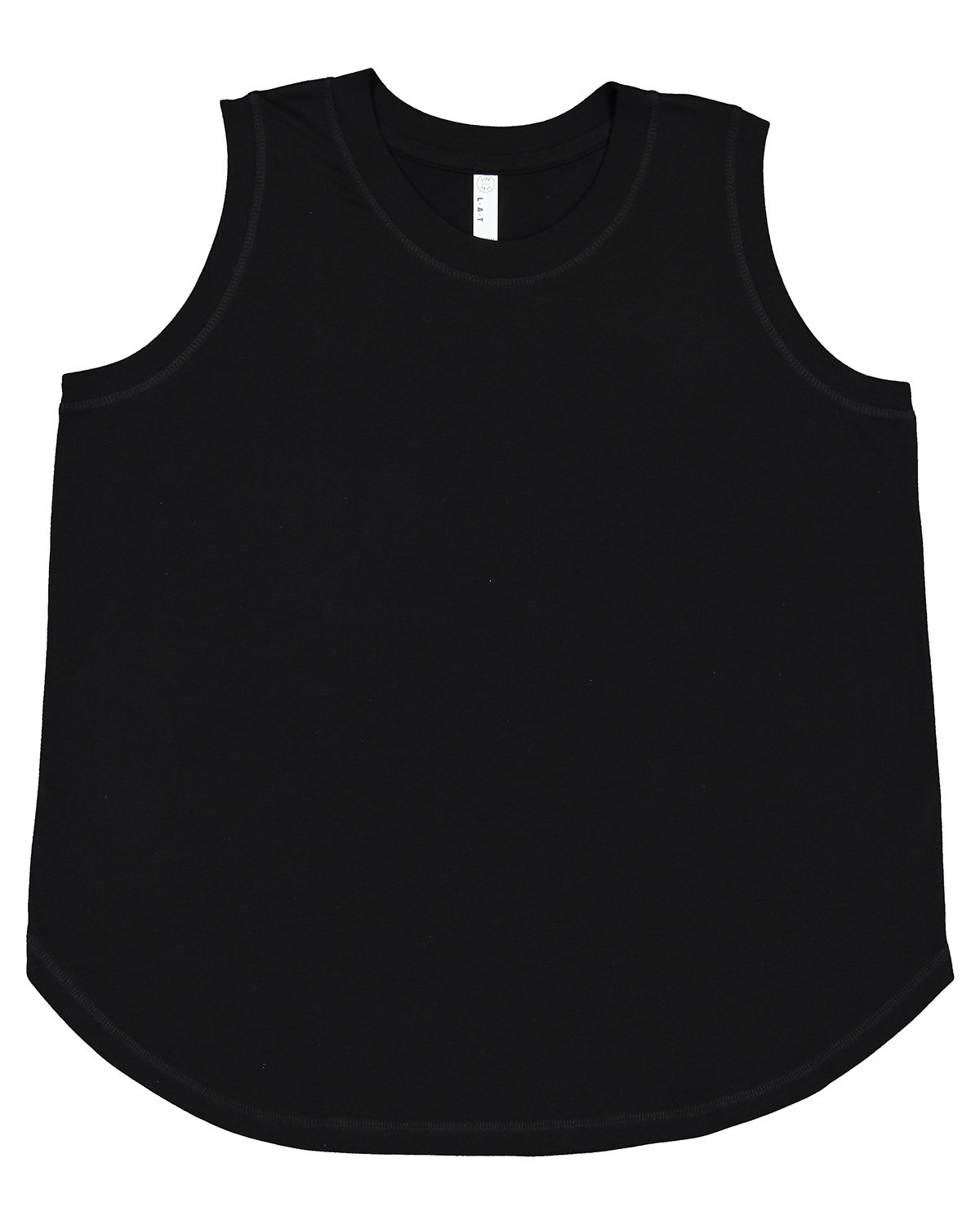 LAT Ladies' Curvy Relaxed Tank LAT