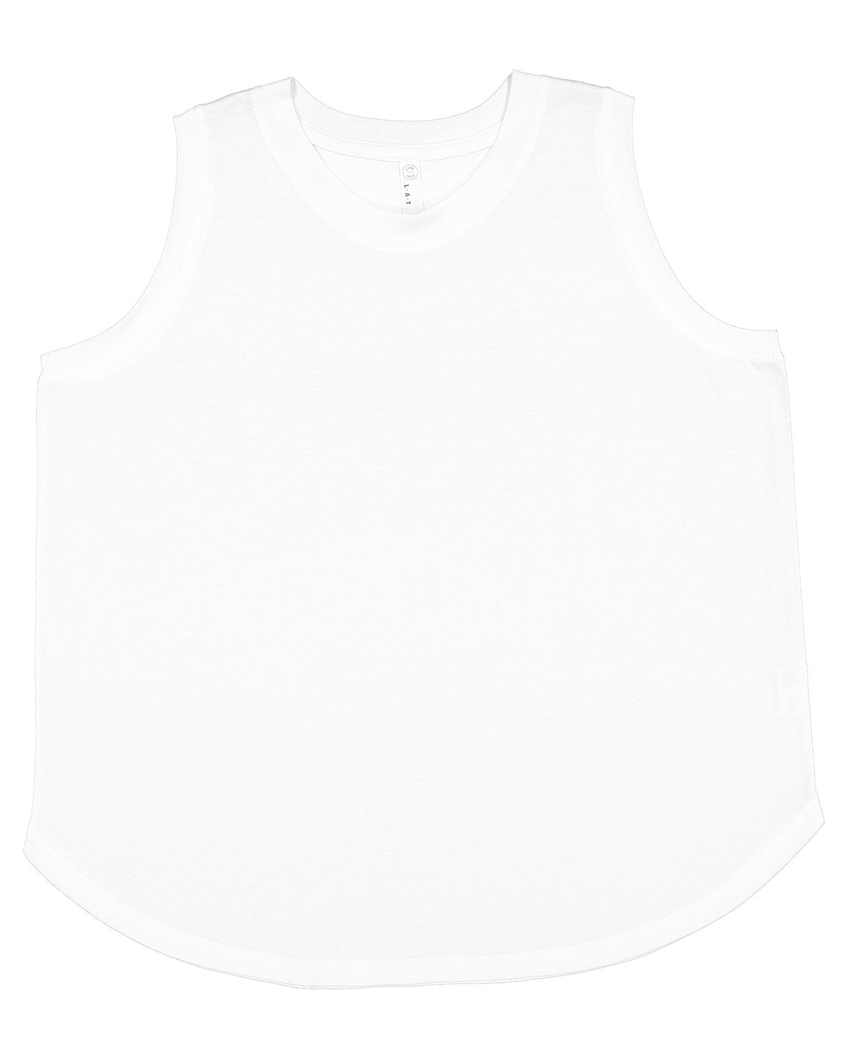 LAT Ladies' Curvy Relaxed Tank LAT