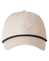 Big Accessories Unisex Lariat 6-Panel Cap Big Accessories