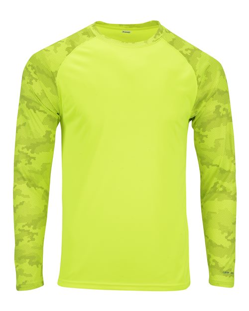 Paragon Men's Cayman Performance Colorblocked Long Sleeve T-Shirt Paragon