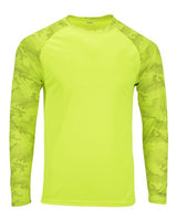 Paragon Men's Cayman Performance Colorblocked Long Sleeve T-Shirt Paragon