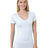 Bayside Junior's 4.2 oz., Fine Jersey V-Neck T-Shirt Bayside